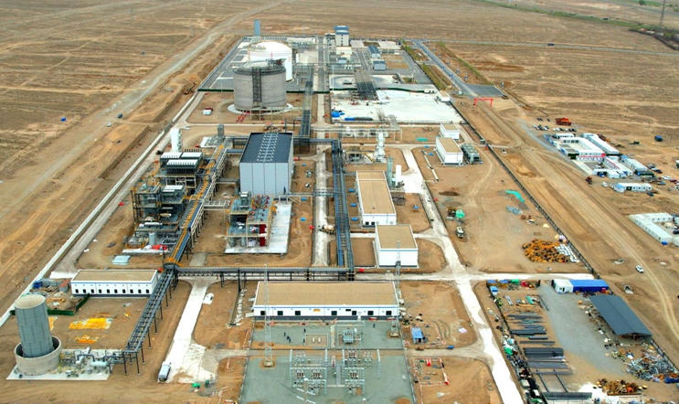 中国甘肃张掖LNG储备中心二期项目进入调试运行阶段